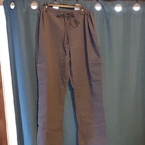 Unisex  Brown Drawstring Pants/Scrubs